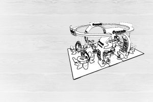 initial drawing of stand